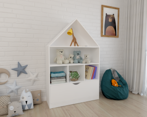 Стеллаж детский Домик-1