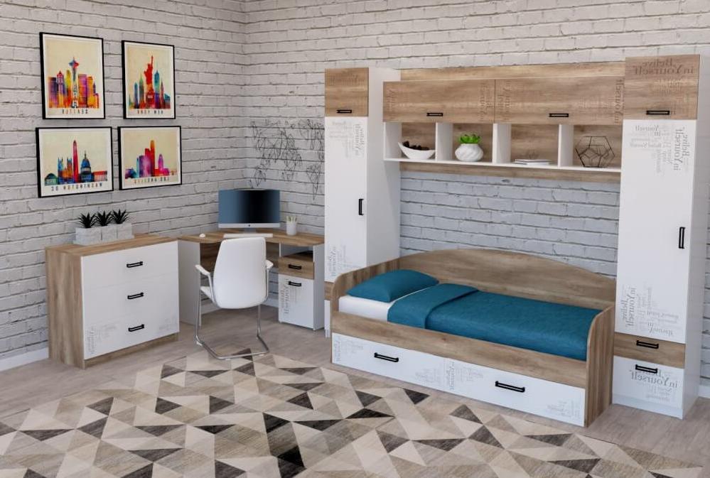 Комплект коллекции мебели Твой Стиль с угловым столом 