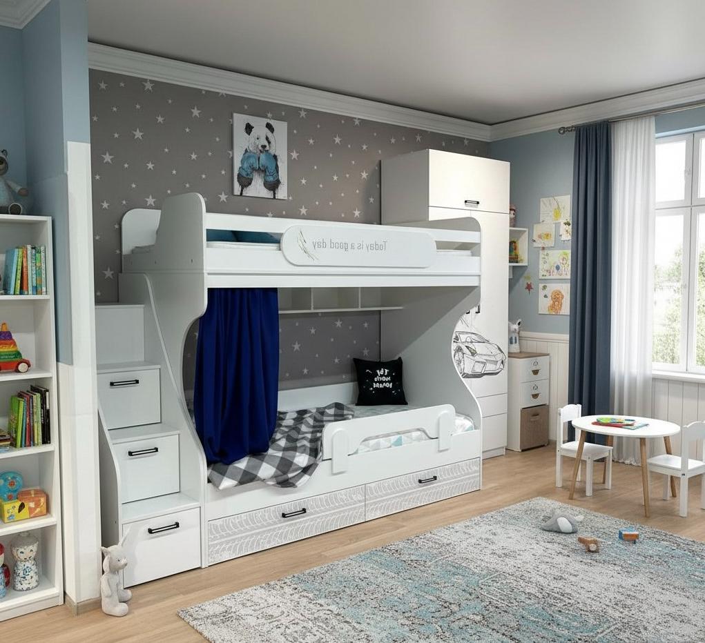 Двухъярусная кровать Престиж 190х90