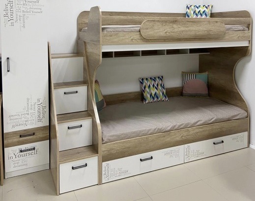 Двухъярусная кровать Твой Стиль New 190*90