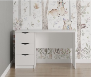 Стол Уют-2 (цвет белый) ширина 121 см