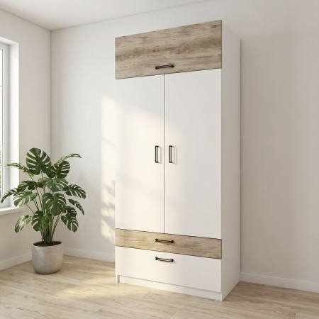 Шкаф коллекции Твой Стиль New (гл. 550 мм) без принта от Династия Kids