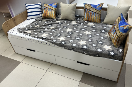 Кровать коллекции Брайт Велюр от Династия Kids