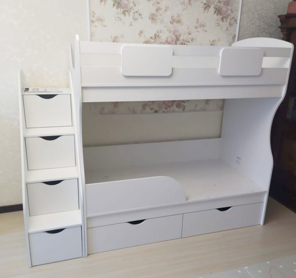 Двухъярусная кровать Альфа МИНИ 160х80  от Династия Kids