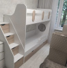 Двухъярусная кровать Фортуна 180х80 (размеры и цвета разные) от Династия Kids
