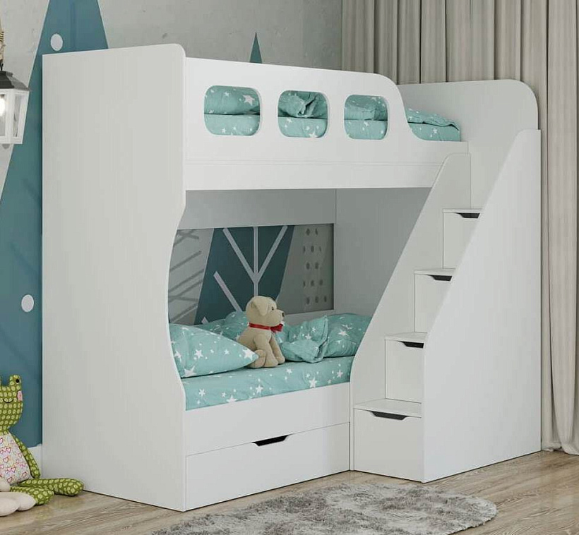 Двухъярусные кровати Двухъярусные кровати от Династия Kids
