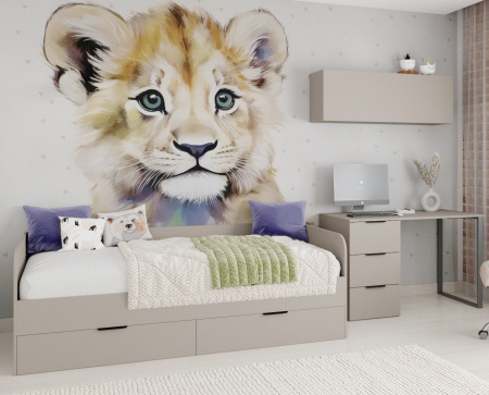 Шкаф угловой коллекции Брайт Велюр  от Династия Kids