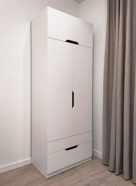 Шкаф коллекции Лайт Лофт (цвет белый) от Династия Kids