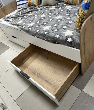 Кровать коллекции Брайт Велюр от Династия Kids