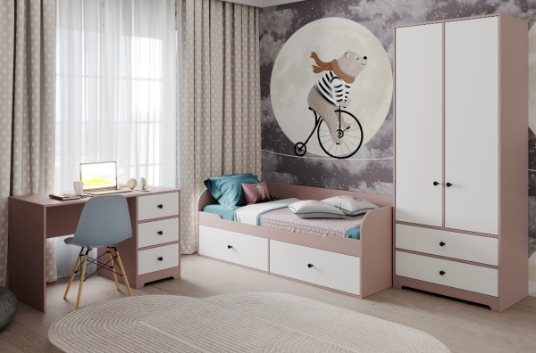 Кровать коллекции Зефир  от Династия Kids