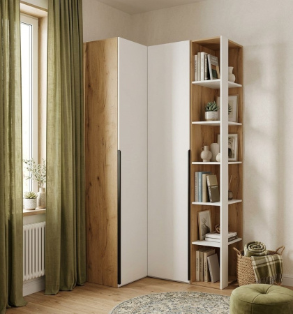 Стеллаж торцевой коллекции Брайт  от Династия Kids