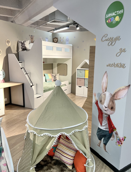 Двухъярусная кровать Твинс 190х90 от Династия Kids