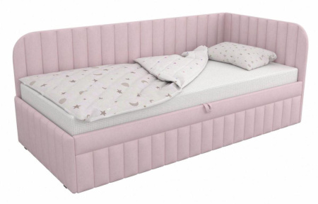 Угловая кровать 90х190 Гретта Up с ПМ (универсальный угол)