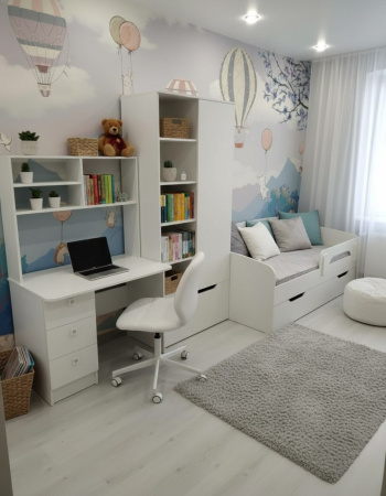 Шкаф-стеллаж коллекции Мозаика от Династия Kids