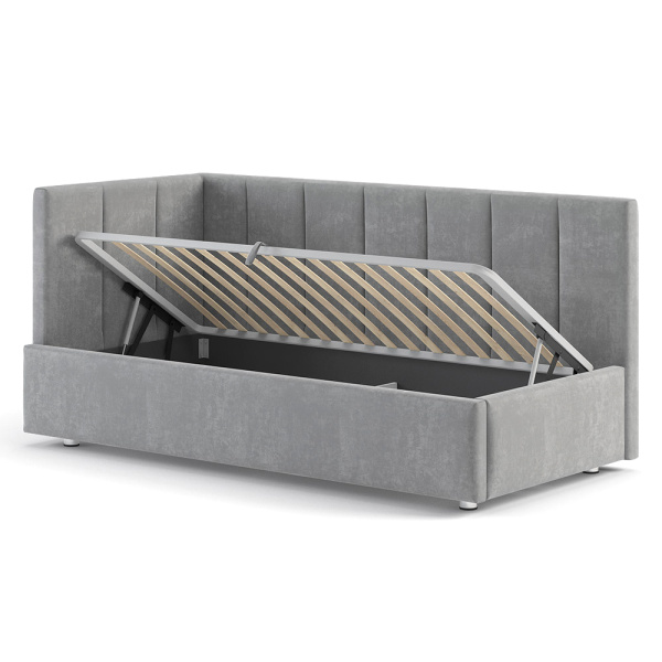 Мягкая Кровать «Quadra» 80x180 см, с подъёмным механизмом от Династия Kids