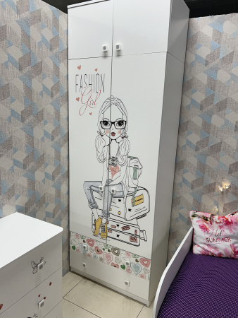 Шкаф гардеробный коллекции Анита  от Династия Kids