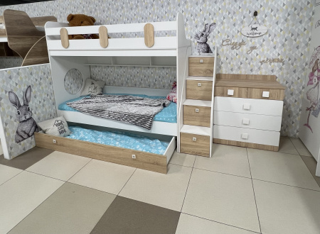 Кровать Фортуна-3 190х80 (цвет белый)