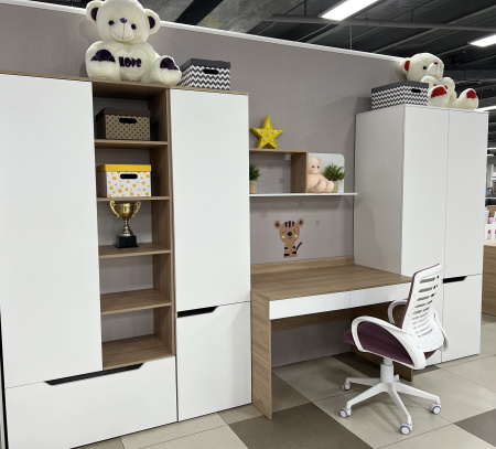 Шкаф-стеллаж Мозаика от Династия Kids