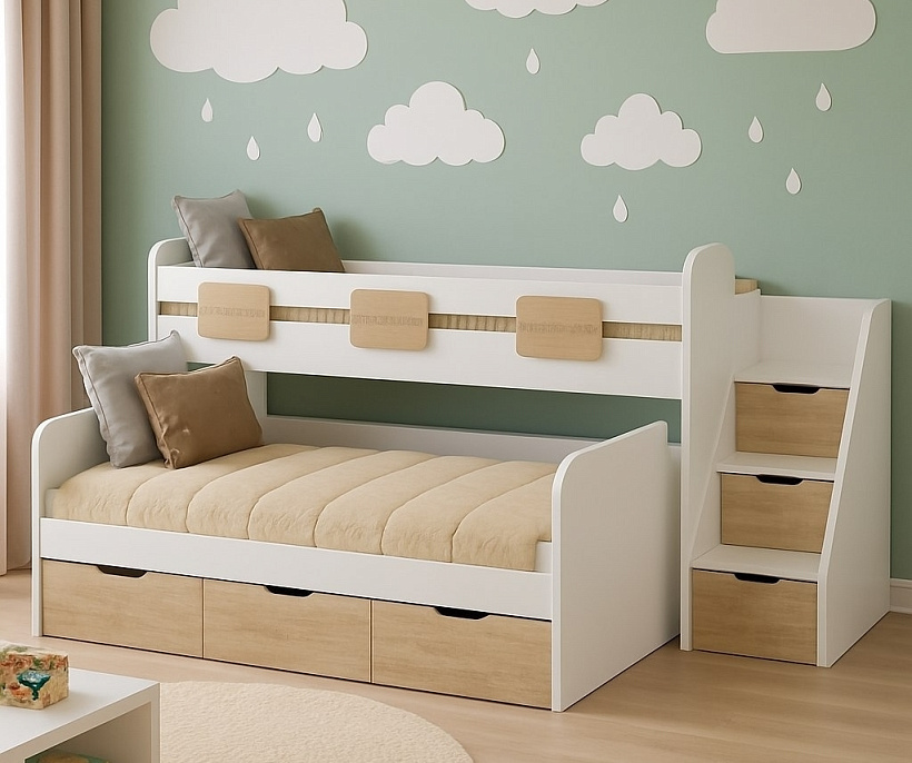 Выдвижные кровати  от Династия Kids