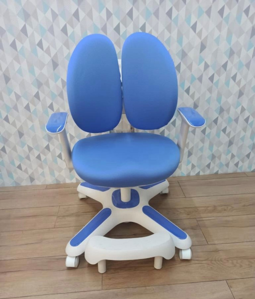 Компьютерное растущее кресло Йети  (синий) от Династия Kids