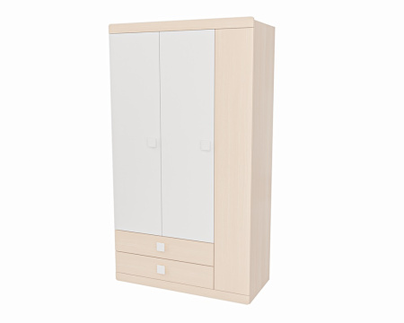 Шкаф-2 Лайт New от Династия Kids