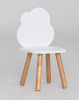 Стул Облачко белый/дерево  от Династия Kids