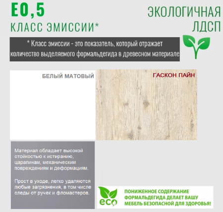 Кровать Фортуна (гаскон пайн + белый)  от Династия Kids