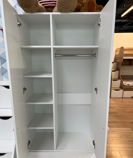 Шкаф коллекции Умка (цвет: белый) от Династия Kids