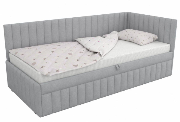 Угловая кровать 90х200 Софт Up с подъемным механизмом