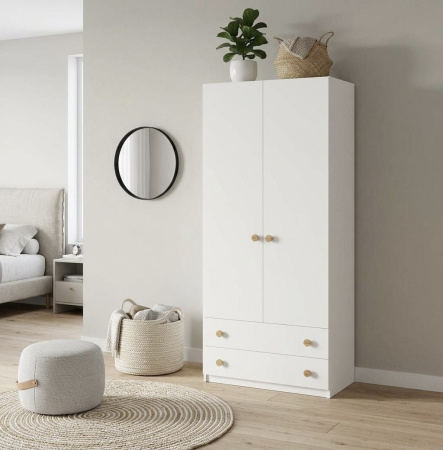 Комплект мебели: шкаф + кровать выдвижная Дабл  от Династия Kids