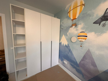 Шкаф 3-х дверный коллекции Брайт Золотистый от Династия Kids