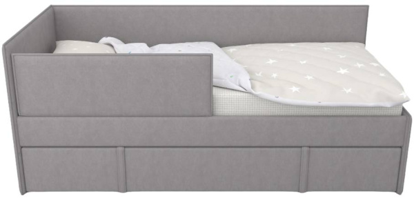 Угловая кровать МОНО 80х180 с доп. спальным местом (цвета разные)