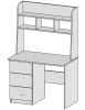 Стол письменный КСТ-12 (цвет белый) от Династия Kids