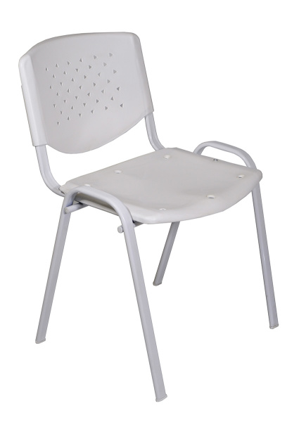 Стул Дейзи (белый пластик/белая рама)