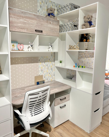 Стеллаж-перегородка для зонирования 1000 мм от Династия Kids