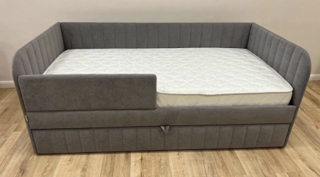 Угловая кровать 90х190 Гретта Up с ПМ (универсальный угол)