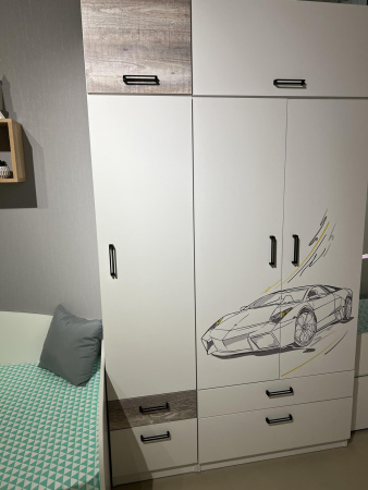 Пенал коллекции мебели Гранд. Выставочный образец  от Династия Kids