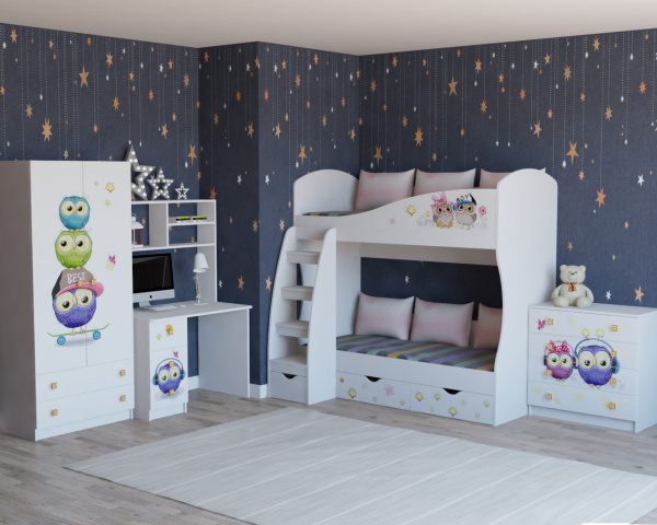 Пенал коллекции Совята от Династия Kids