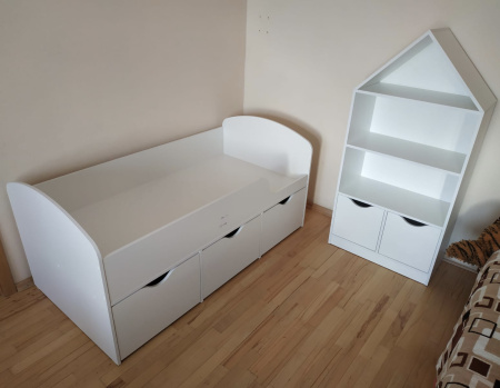 Стеллаж детский Домик-3  от Династия Kids