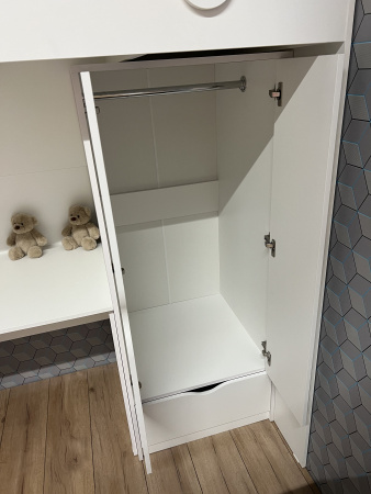 Шкаф Уют-2 (для установки под чердак Уют-2) от Династия Kids