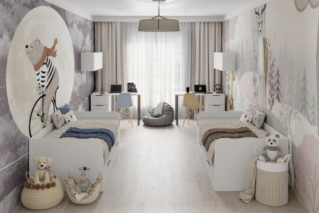 Стол 1200 мм коллекции Брайт Золотистый от Династия Kids